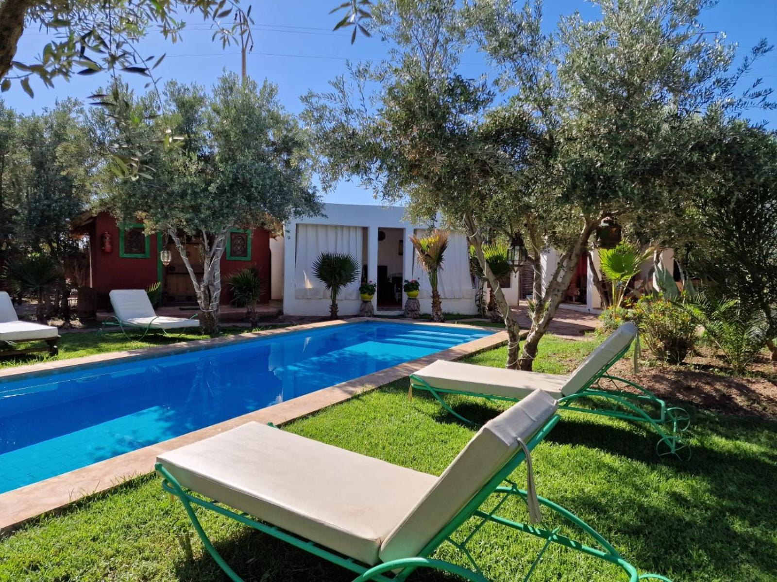 Manzal Lahbab, 2Villas 2Bungalows 2Piscines Et Jardins Ouled Jelal Exterior foto
