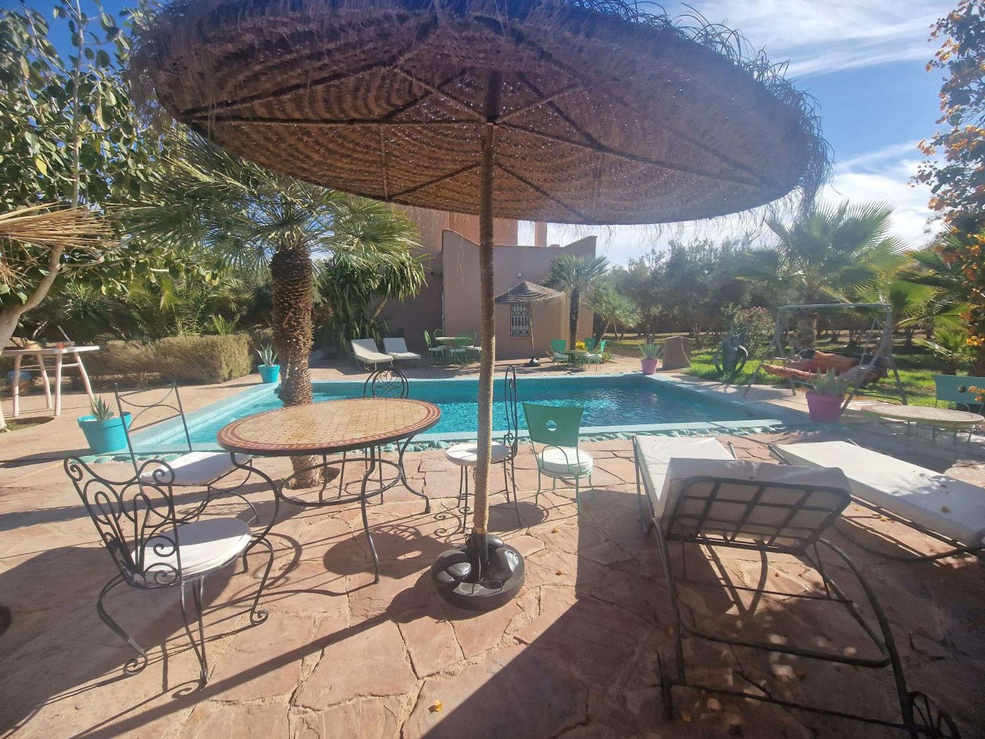 Manzal Lahbab, 2Villas 2Bungalows 2Piscines Et Jardins Ouled Jelal Exterior foto
